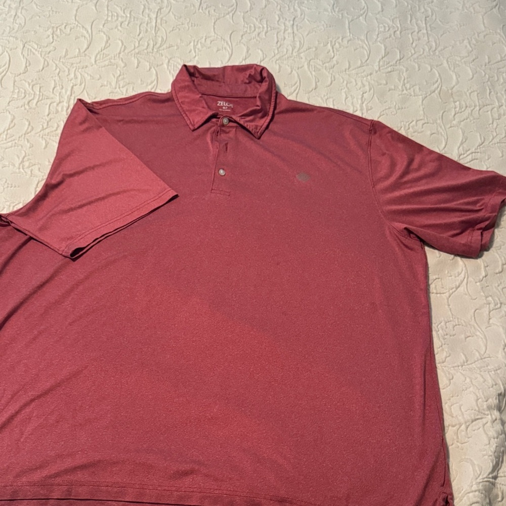 Zelos  Men's Polo Shirt - Maroon